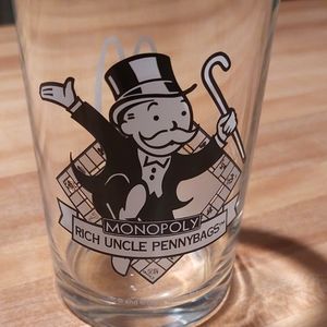 1996 McDonald's , Monopoly Rich Uncle Pennybags Tumbler